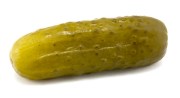A dill pickle