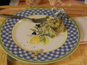 Rice, Chicken dinner, left over food