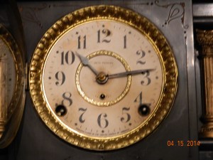 Seth Thomas Adamantine Clock Face