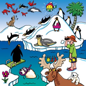 Penguin, Polar Bears, Arctic